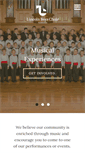 Mobile Screenshot of lincolnboyschoir.org